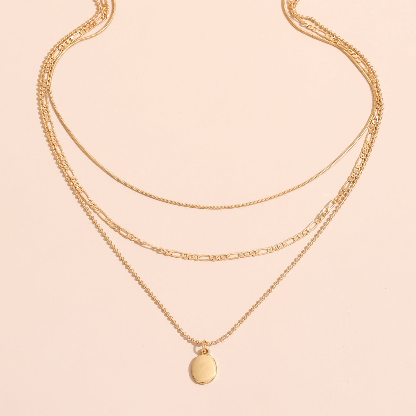 L'Amour Vintage | All-Season Ketting Met Hartvormige Hanger | Veelzijdig Voor Feestelijke en Casual Looks