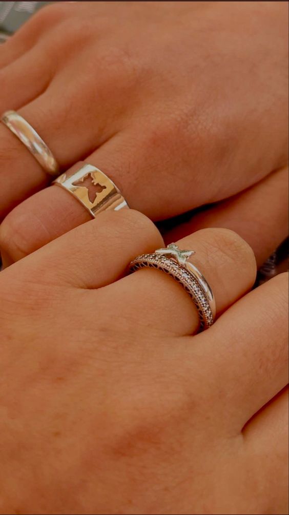 Matching Rings (Gold & Silver)