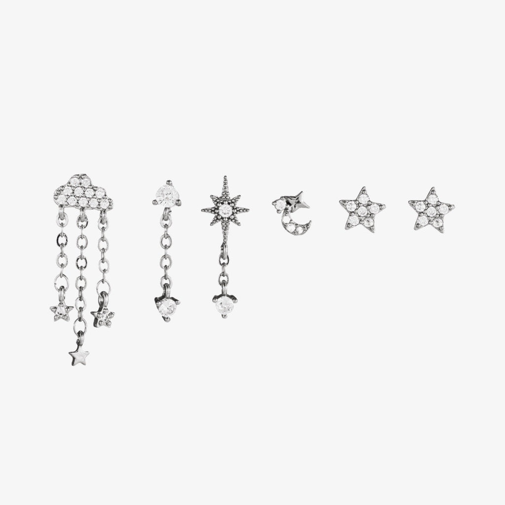 Cloud Love Earrings Set