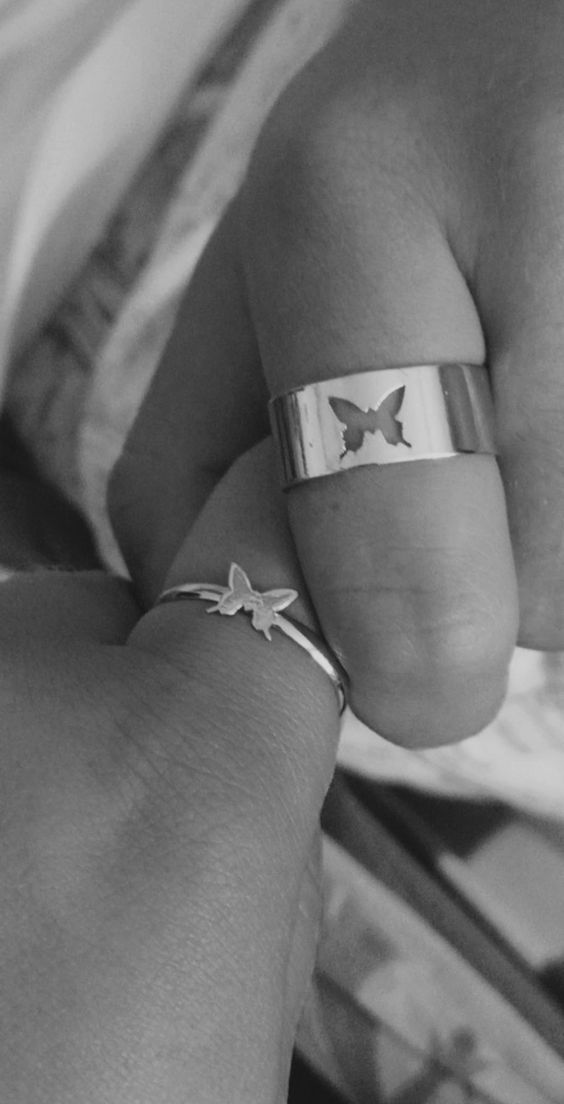 Matching Rings (Gold & Silver)
