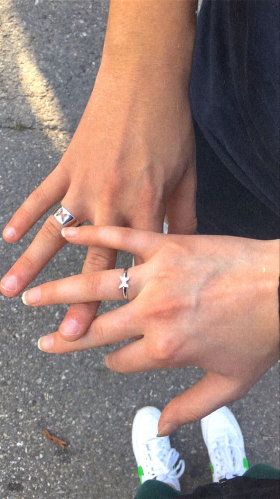 Matching Rings (Gold & Silver)