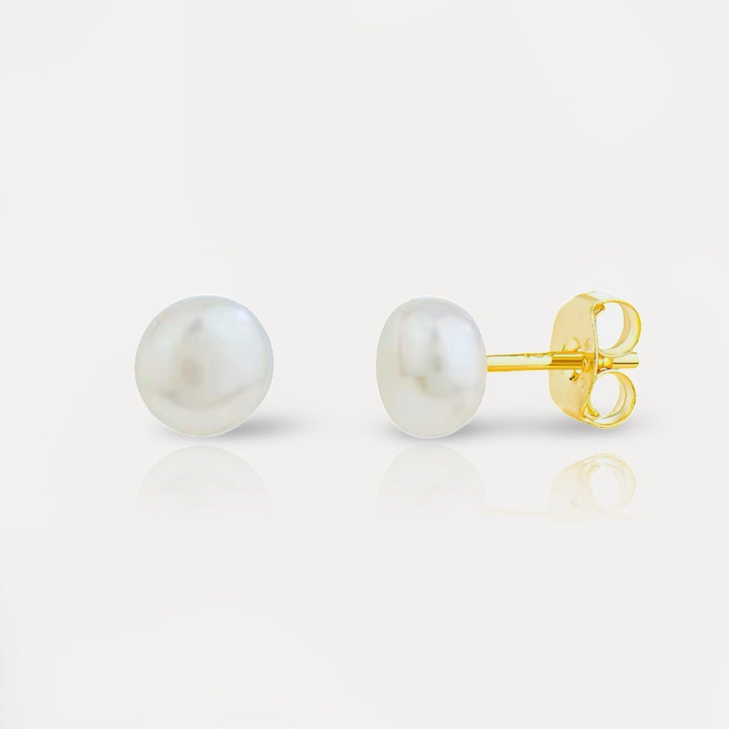 Bridal Natural Pearl Earrings