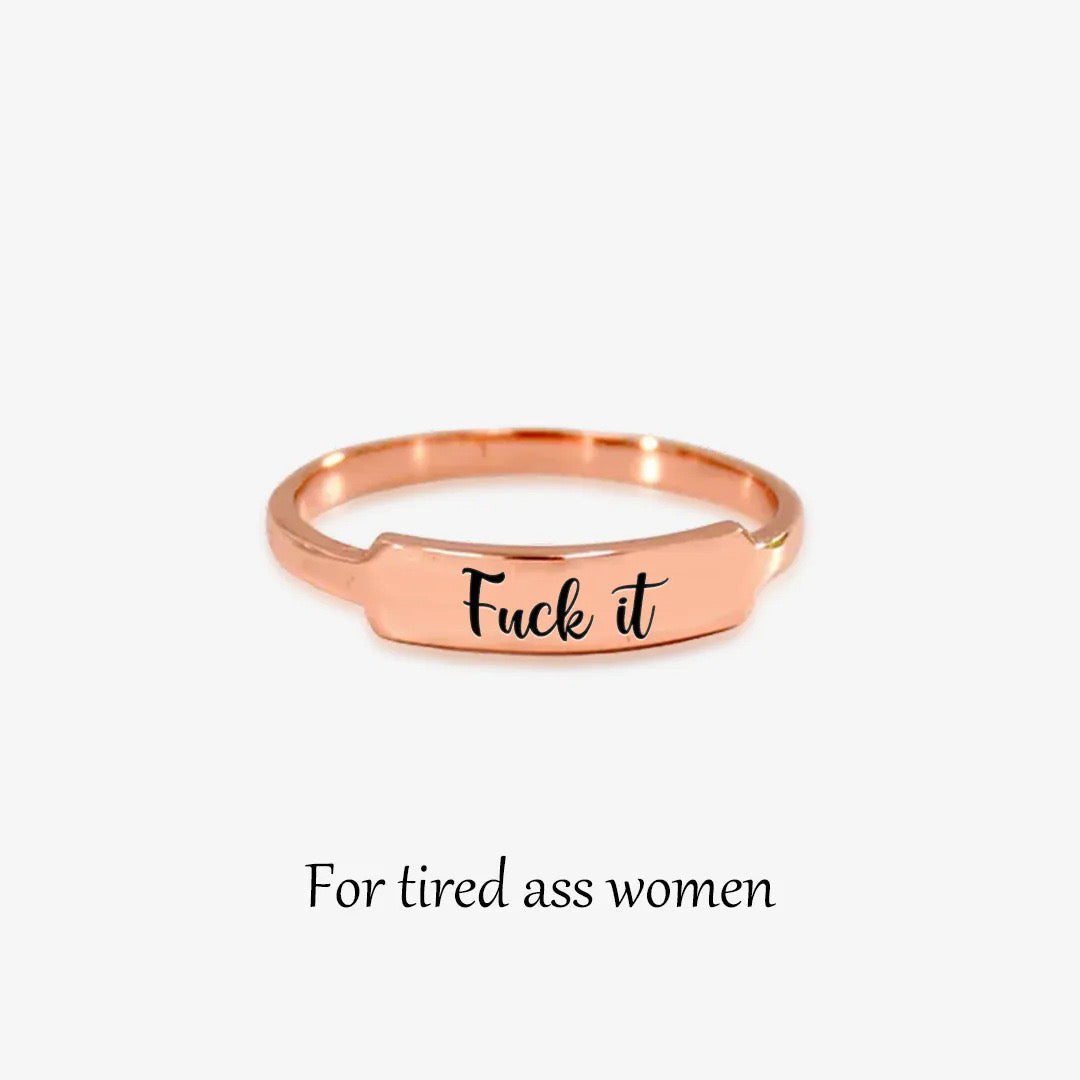 Fxck it Ring