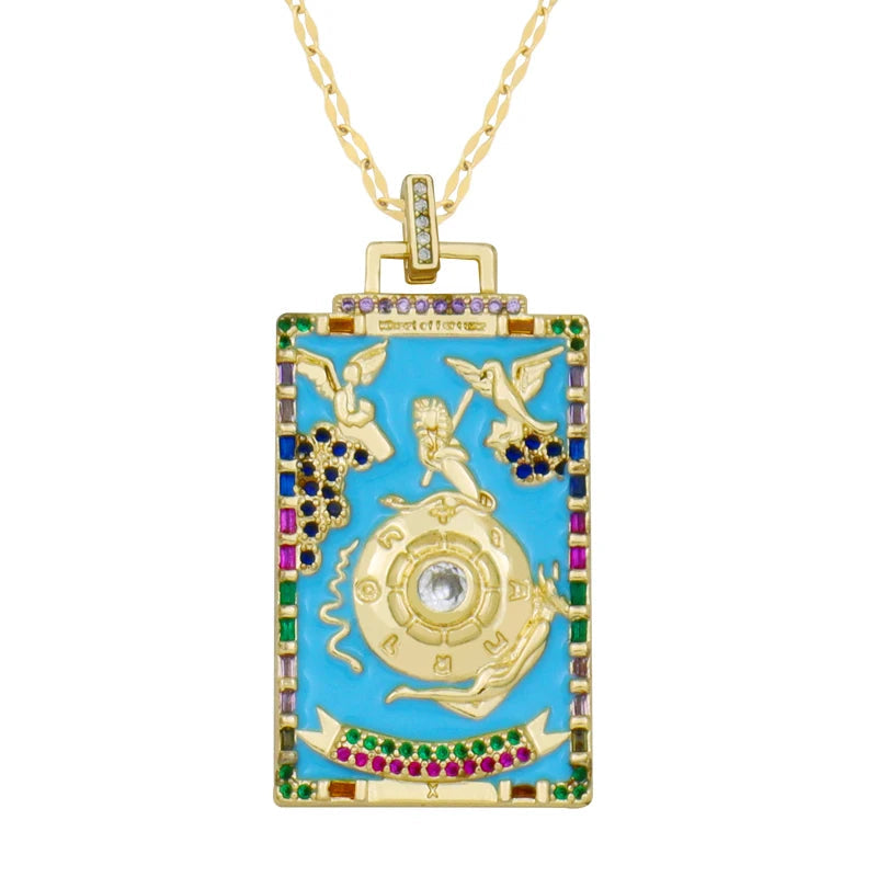 Tarot Card Necklace