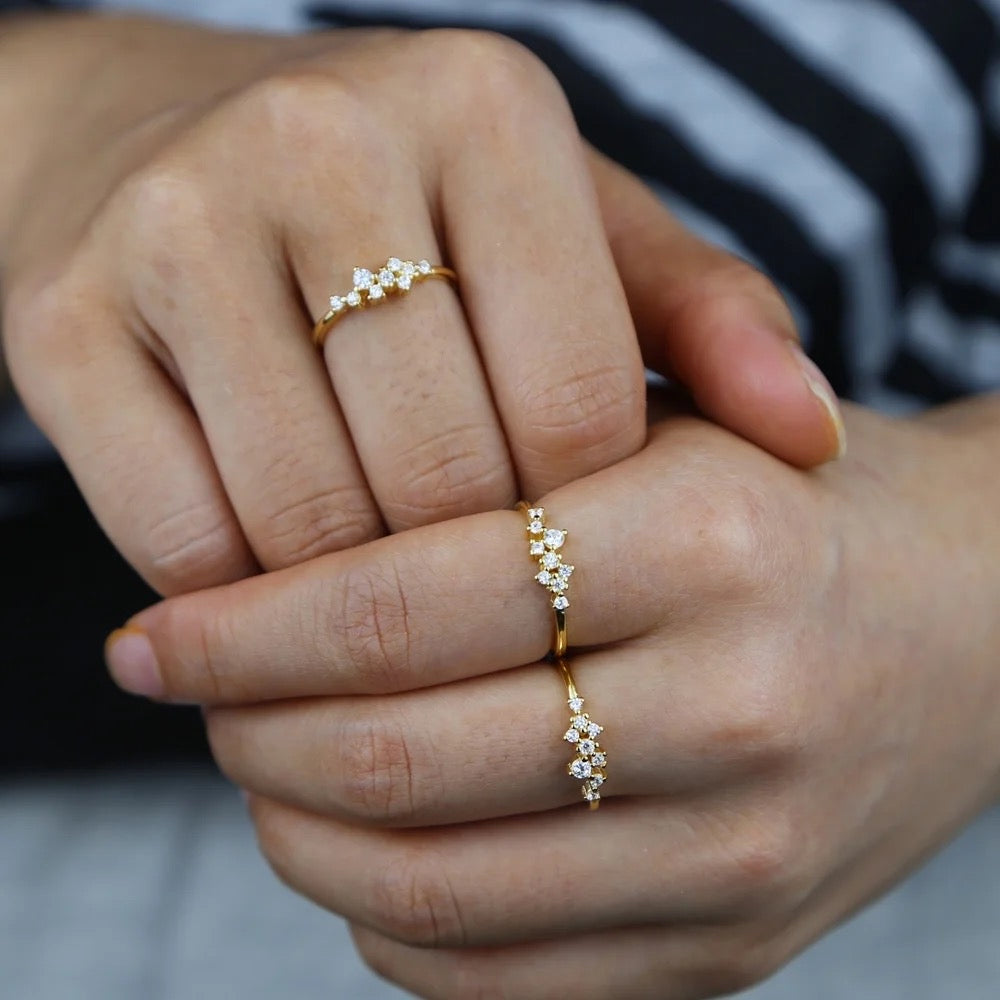 Stardust Ring Sterling Silver