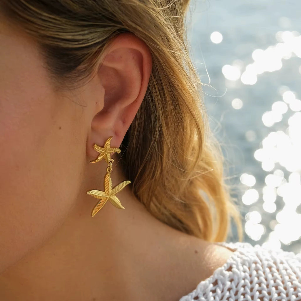 Starfish Duo Earrings