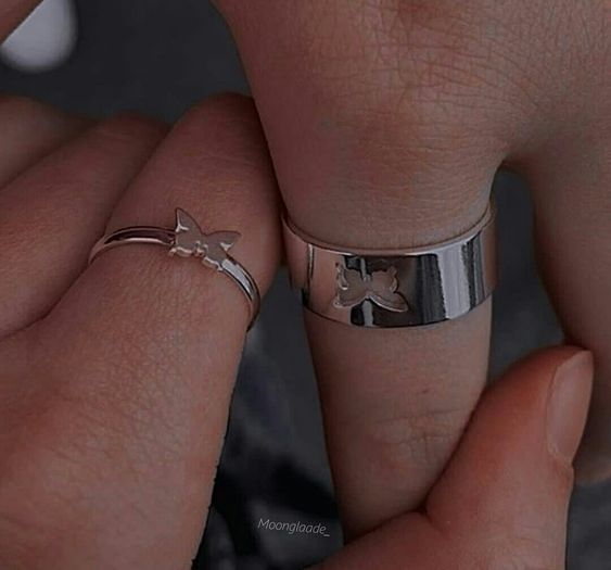 Matching Rings (Gold & Silver)