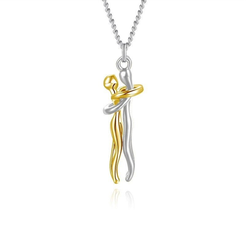 Eternal Hug Necklace | 925 Sterling Zilver Verstelbare Ketting