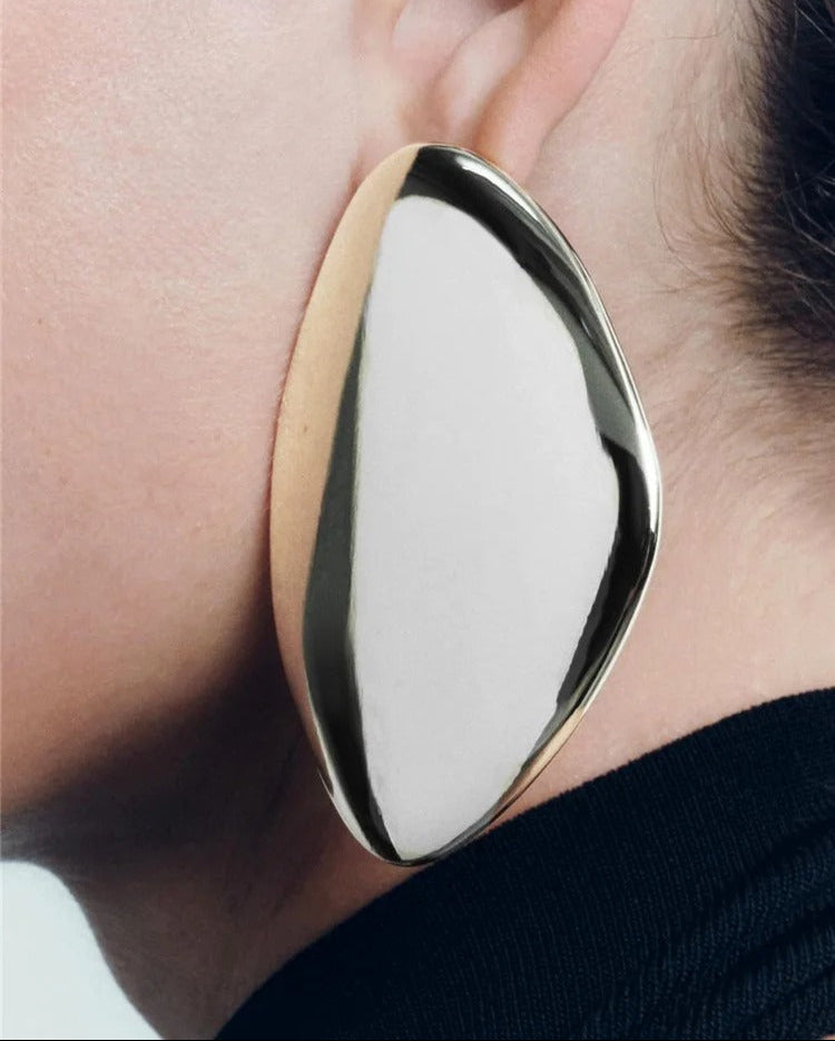 Geometrical Earrings XXL | Asymmetrical Statement Piece