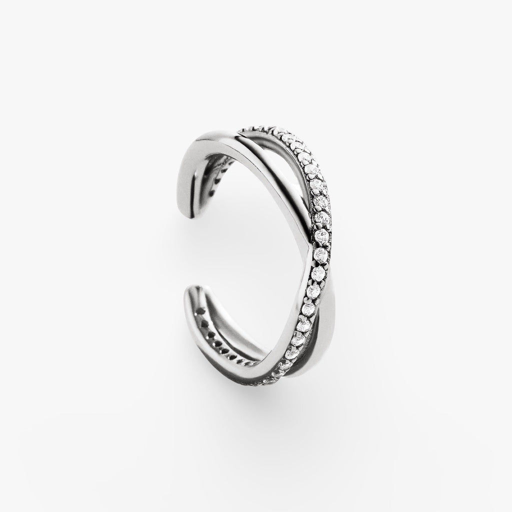 X-Shaped Earrings | 18K Verguld Goud, Luxe Oorbellen voor Dames