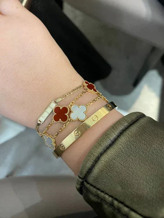 Marrakech | Red Clover Bracelet