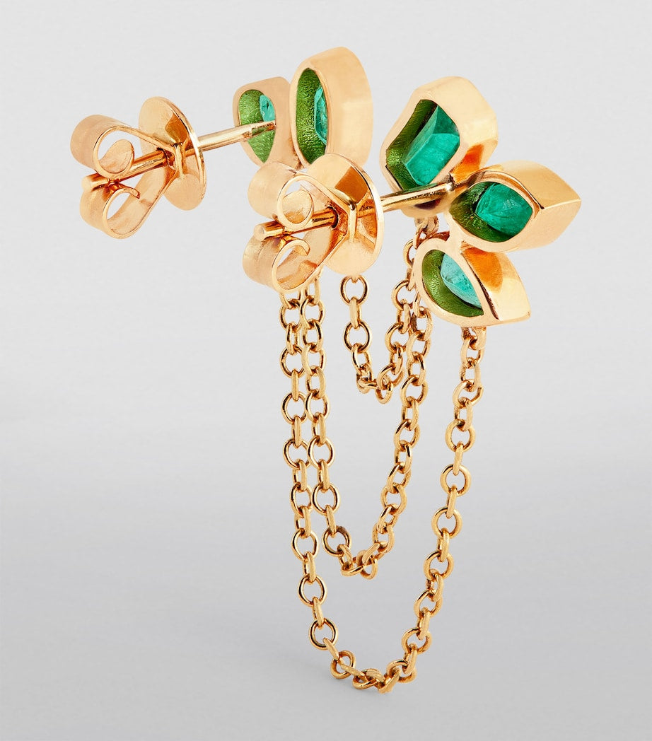 Elite Duo Chain Linked Earrings