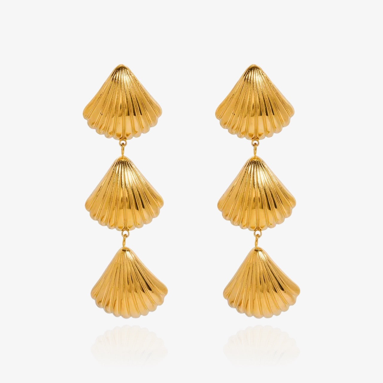 Shell Trio Earrings
