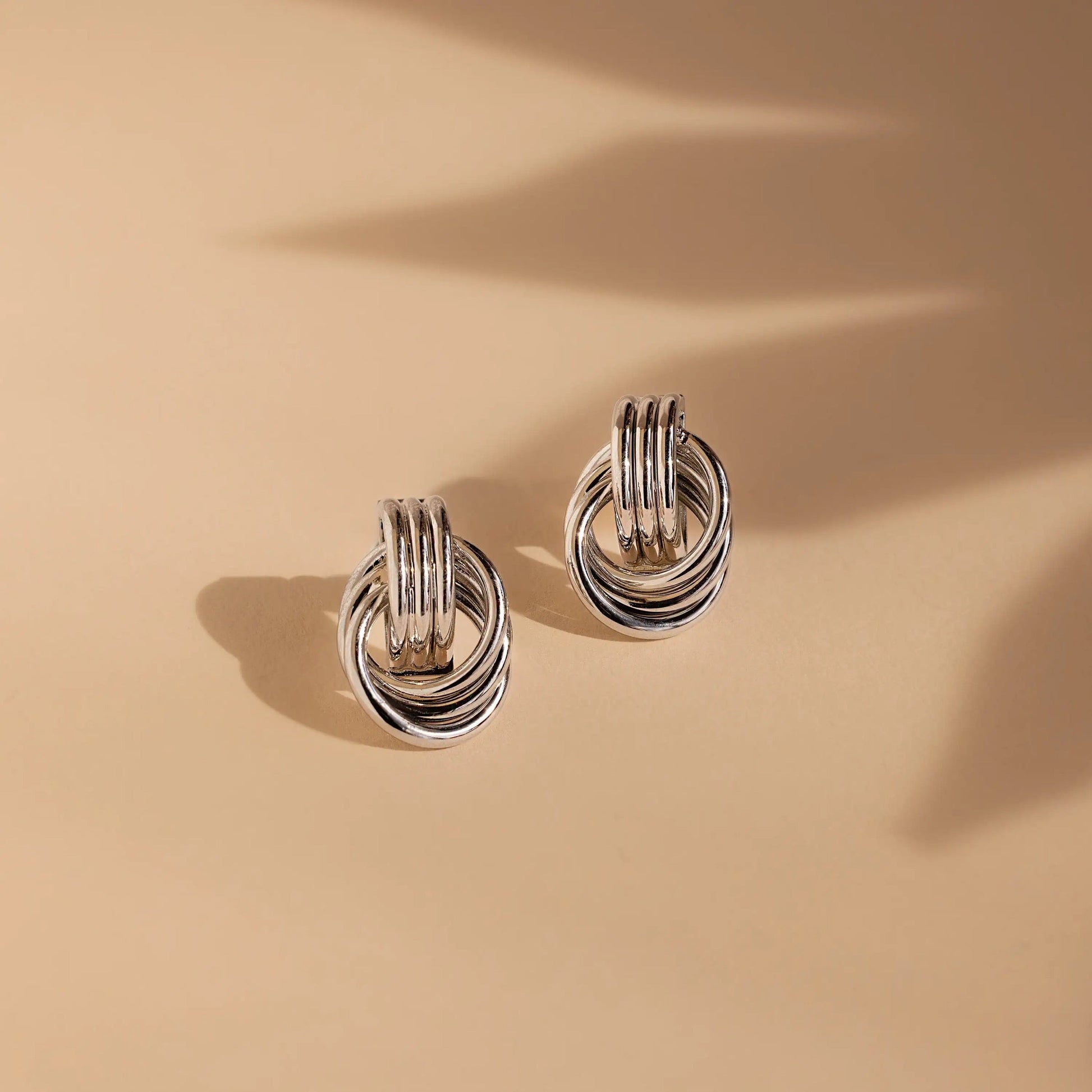 Clean Knot Earrings