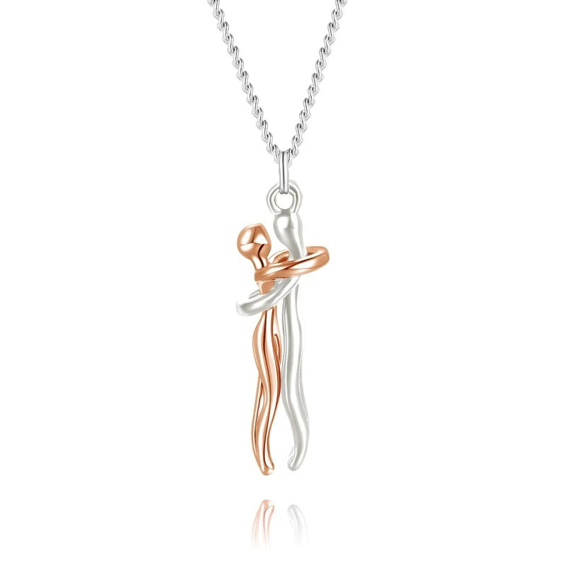 Eternal Hug Necklace | 925 Sterling Zilver Verstelbare Ketting