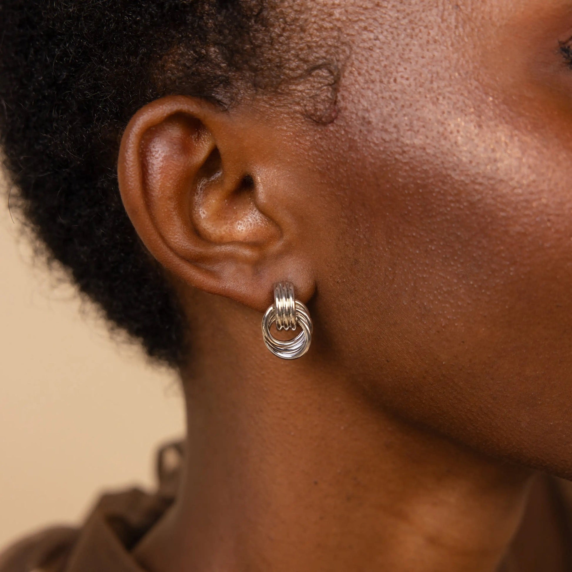 Clean Knot Earrings