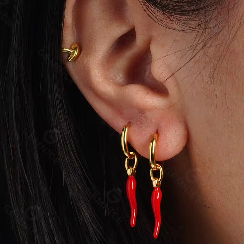 Chili Pepper Earrings
