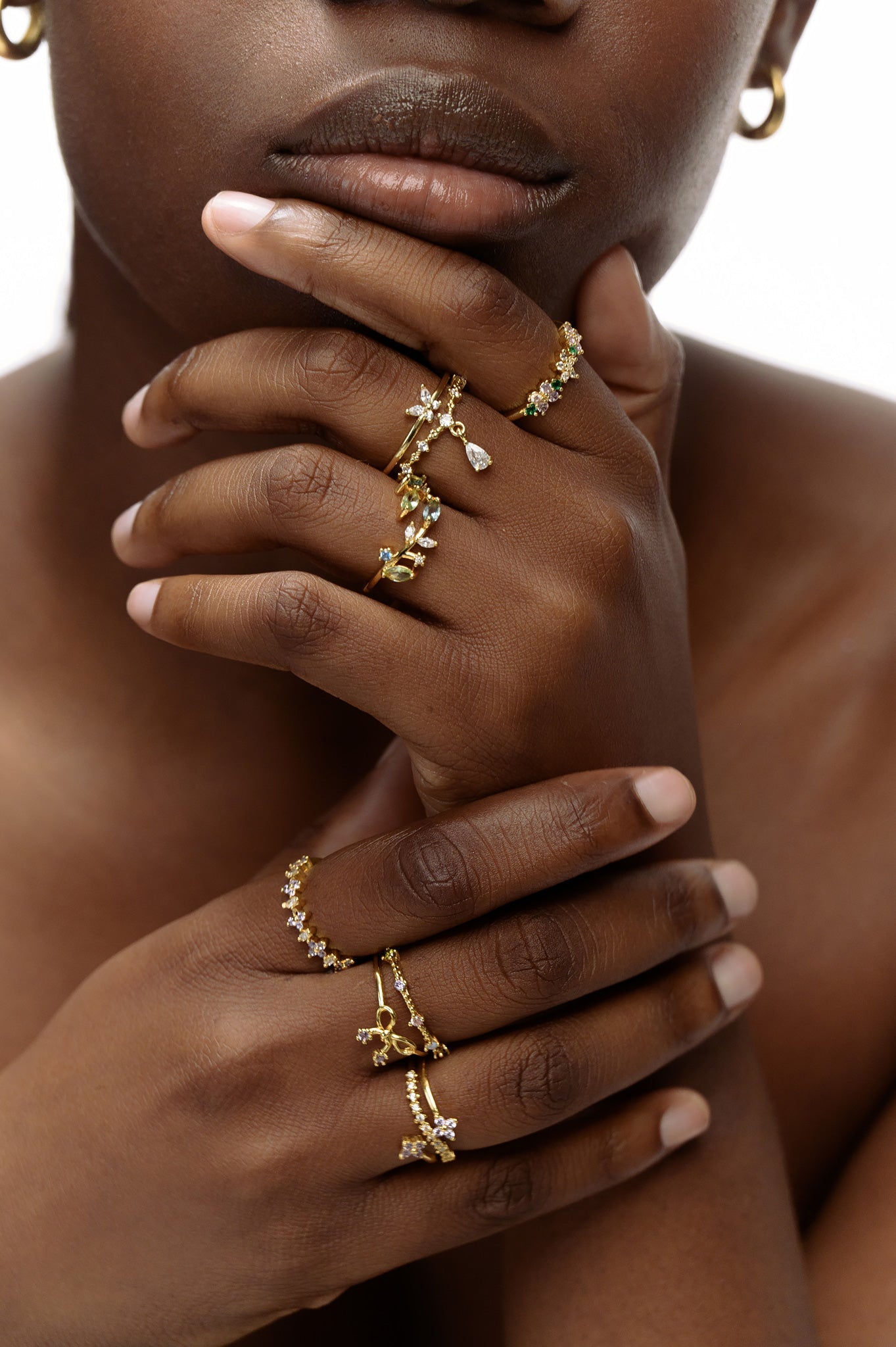 Dainty Flowers Ring