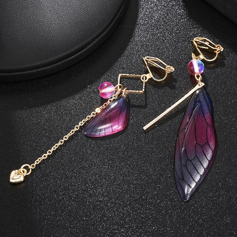 Asymmetrical Butterfly Wing Earrings™