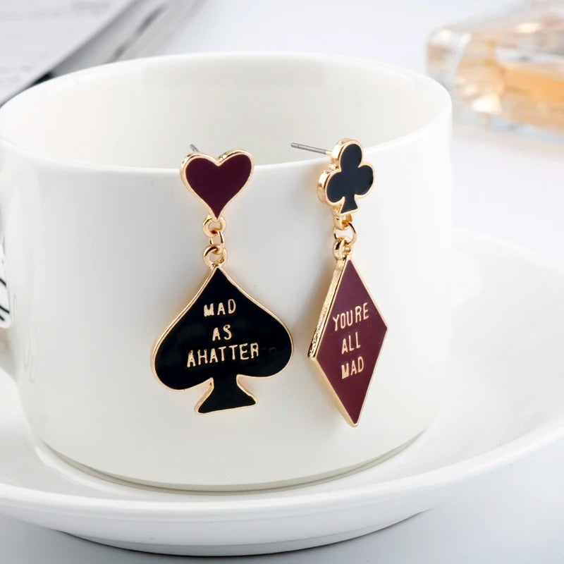 Asymmetrical Wonderland Earrings