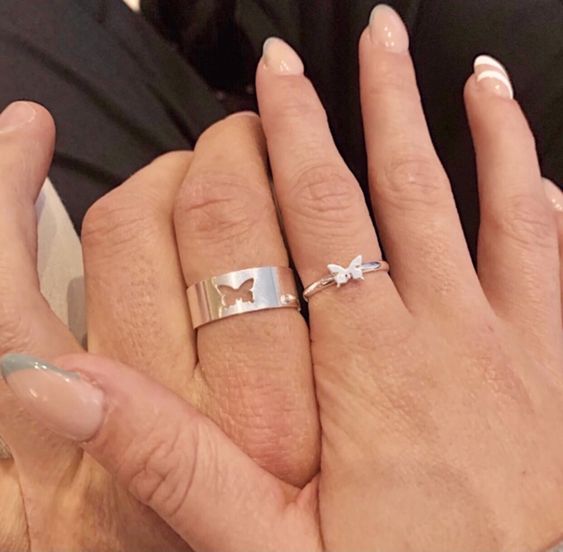 Matching Rings (Gold & Silver)