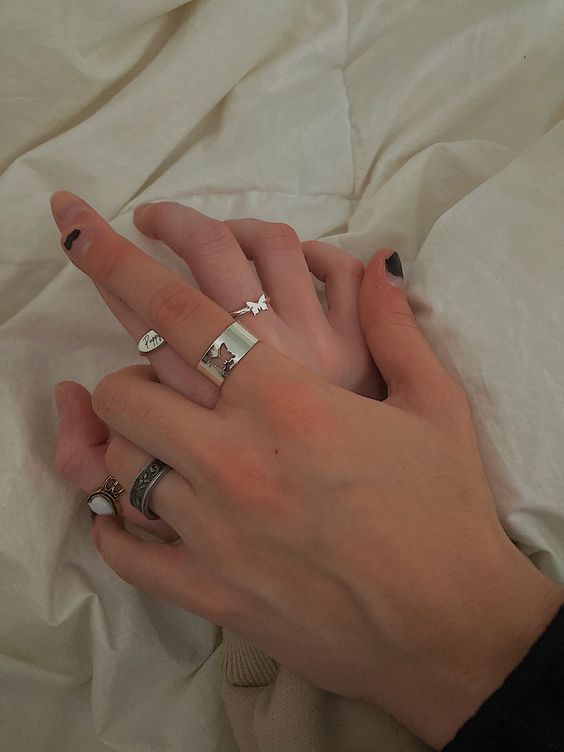 Matching Rings (Gold & Silver)