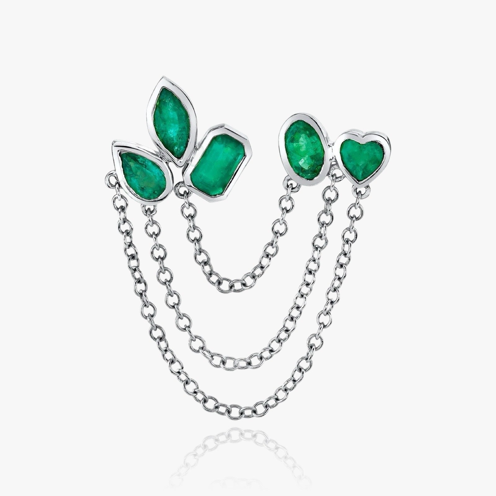 Elite Duo Chain Linked Earrings