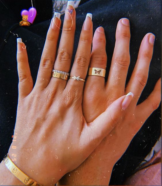 Matching Rings (Gold & Silver)