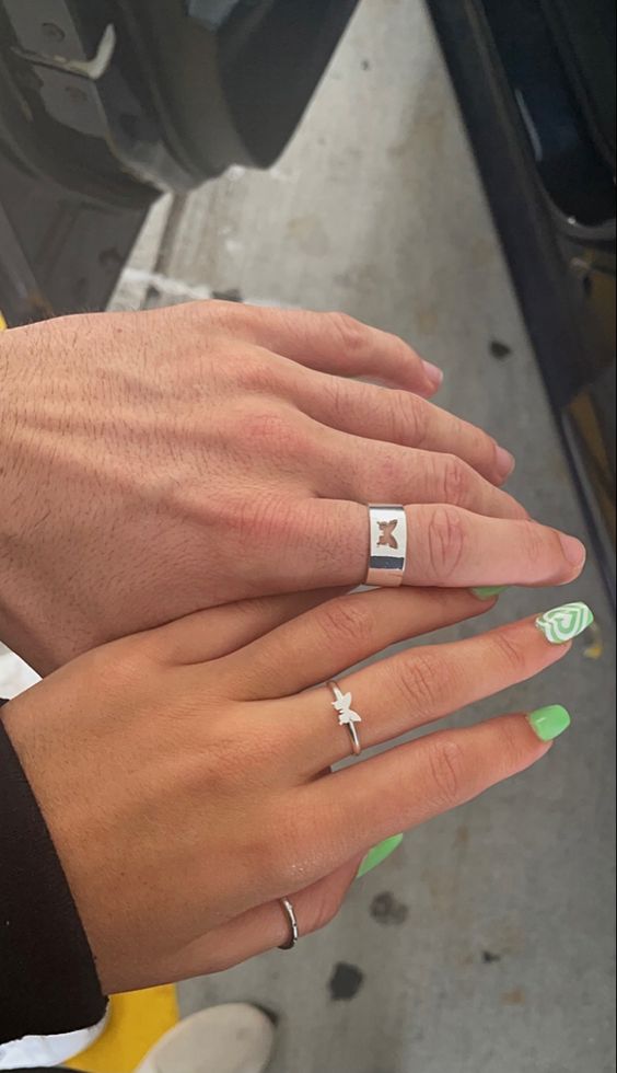 Matching Rings (Gold & Silver)