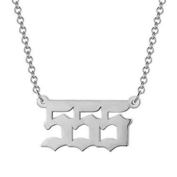 Angel Number Necklace