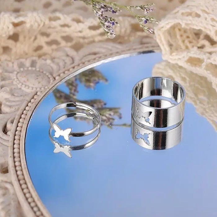 Matching Rings (Gold & Silver)