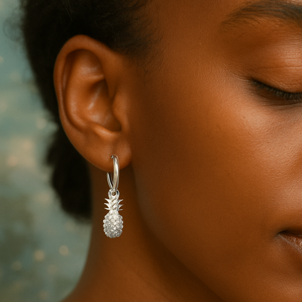 Pineapple Earrings | Zomer Oorbellen voor Vrouwen in Goud & Zilver