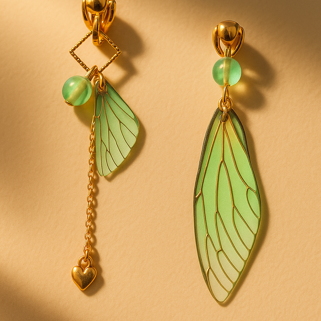 Asymmetrical Butterfly Wing Earrings™