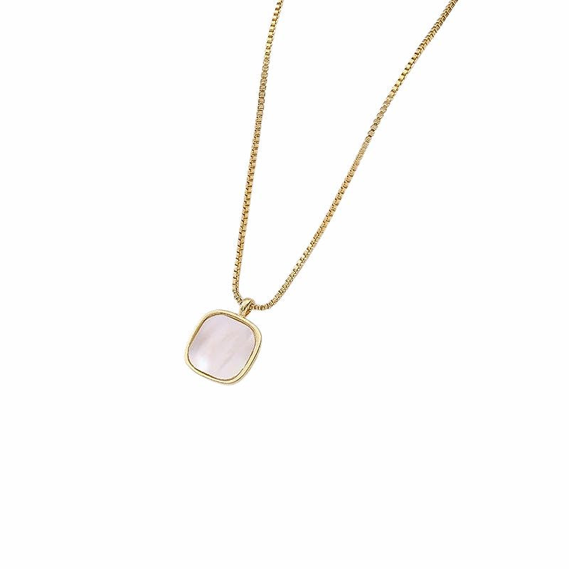 Parel Hanger Ketting | 14k Verguld Goud