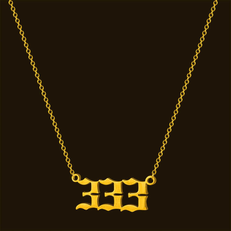Angel Number Necklace