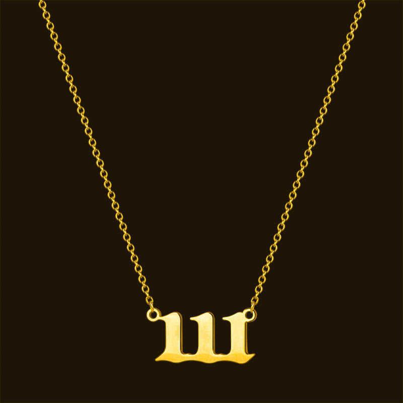 Angel Number Necklace