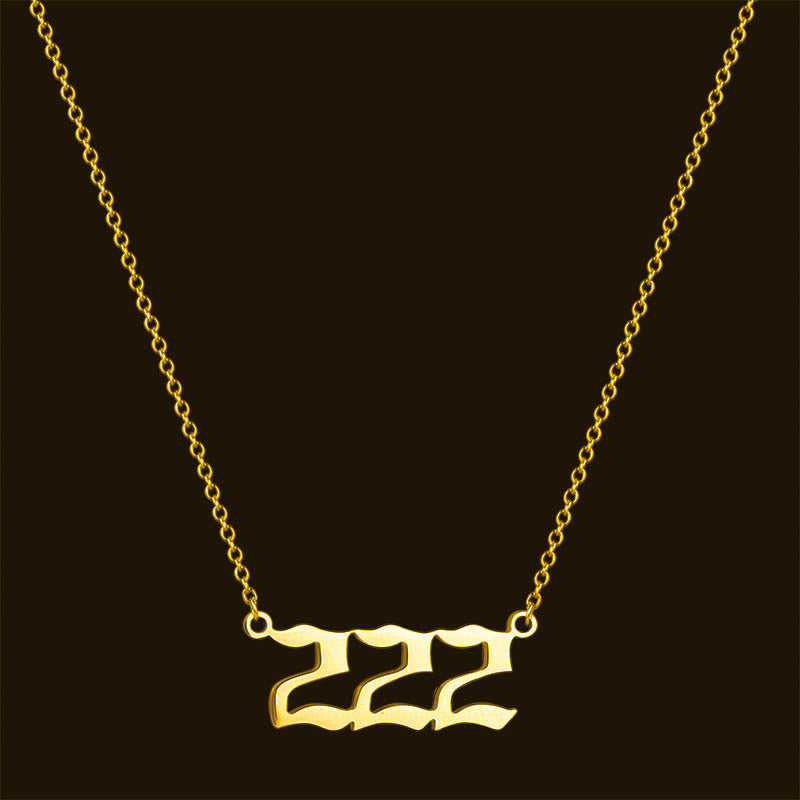 Angel Number Necklace