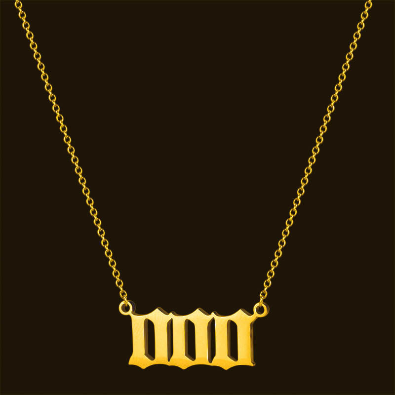 Angel Number Necklace