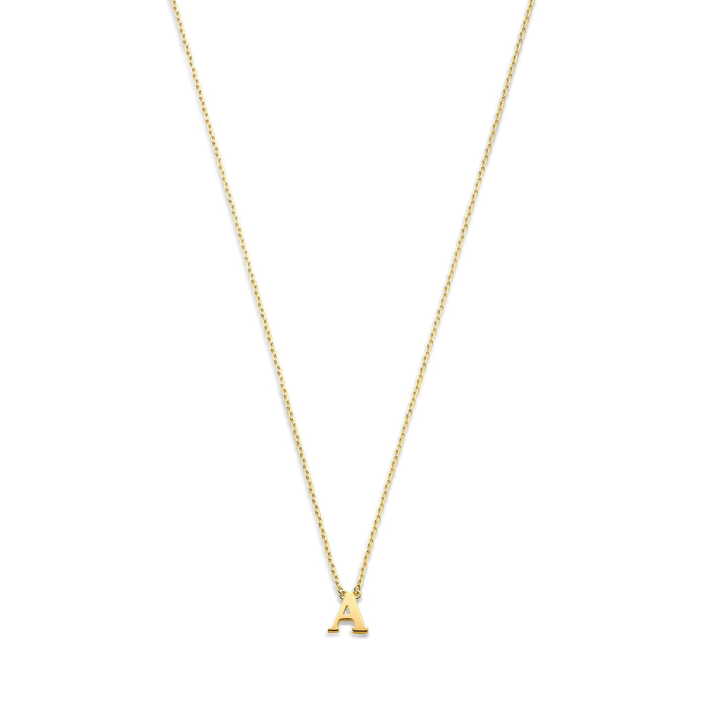 Le Mary DuChamp | Gouden ketting met initiaal