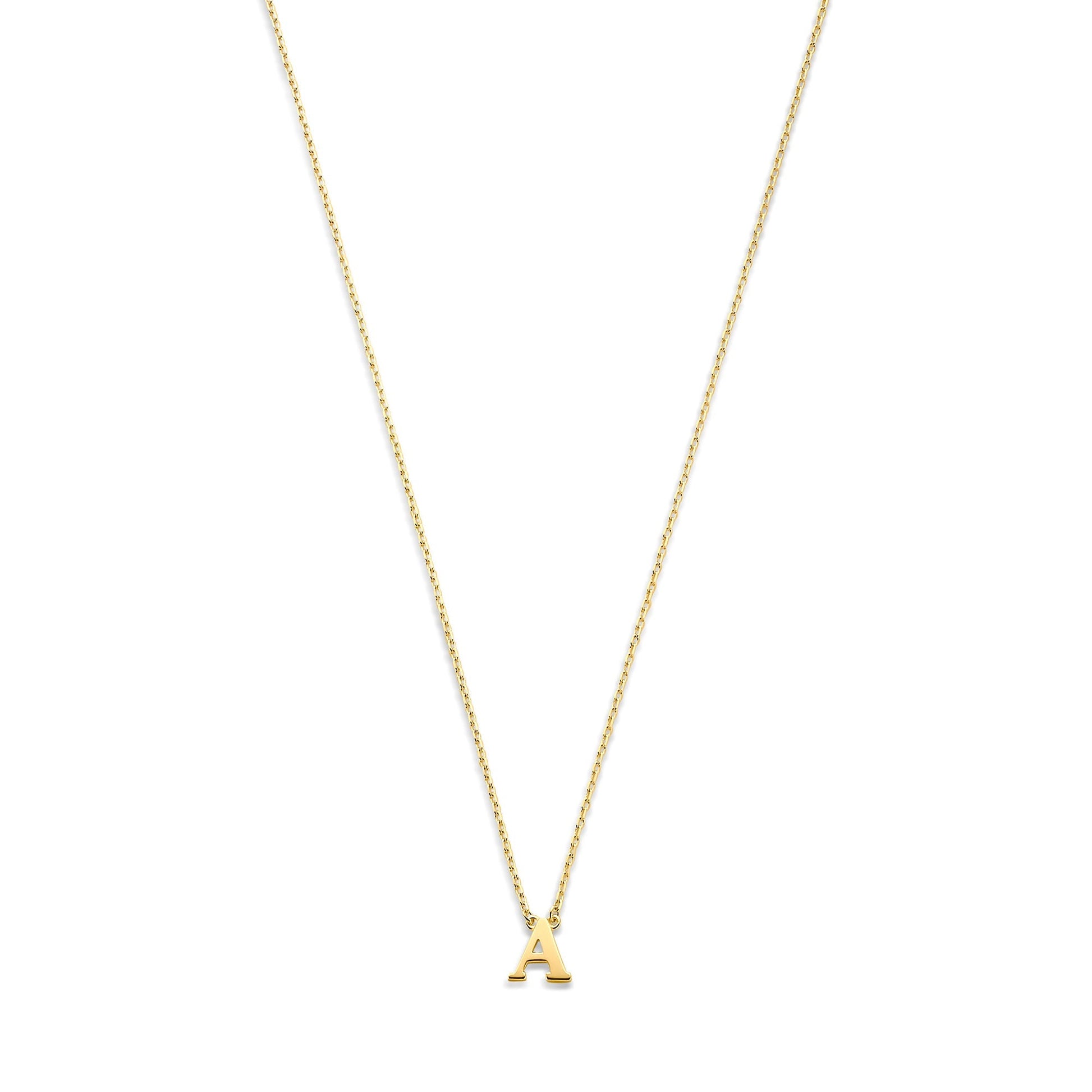 Le Mary DuChamp | Gouden ketting met initiaal