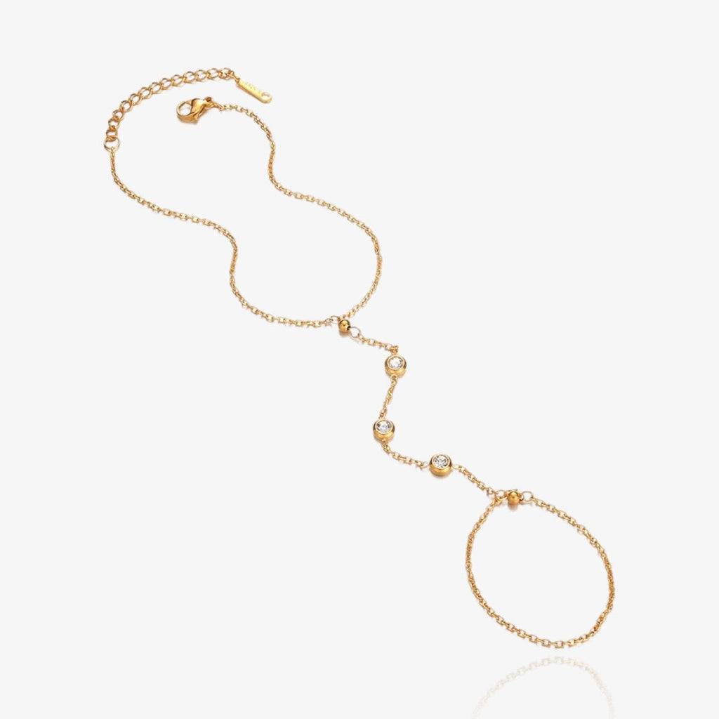Crystals Hand Chain