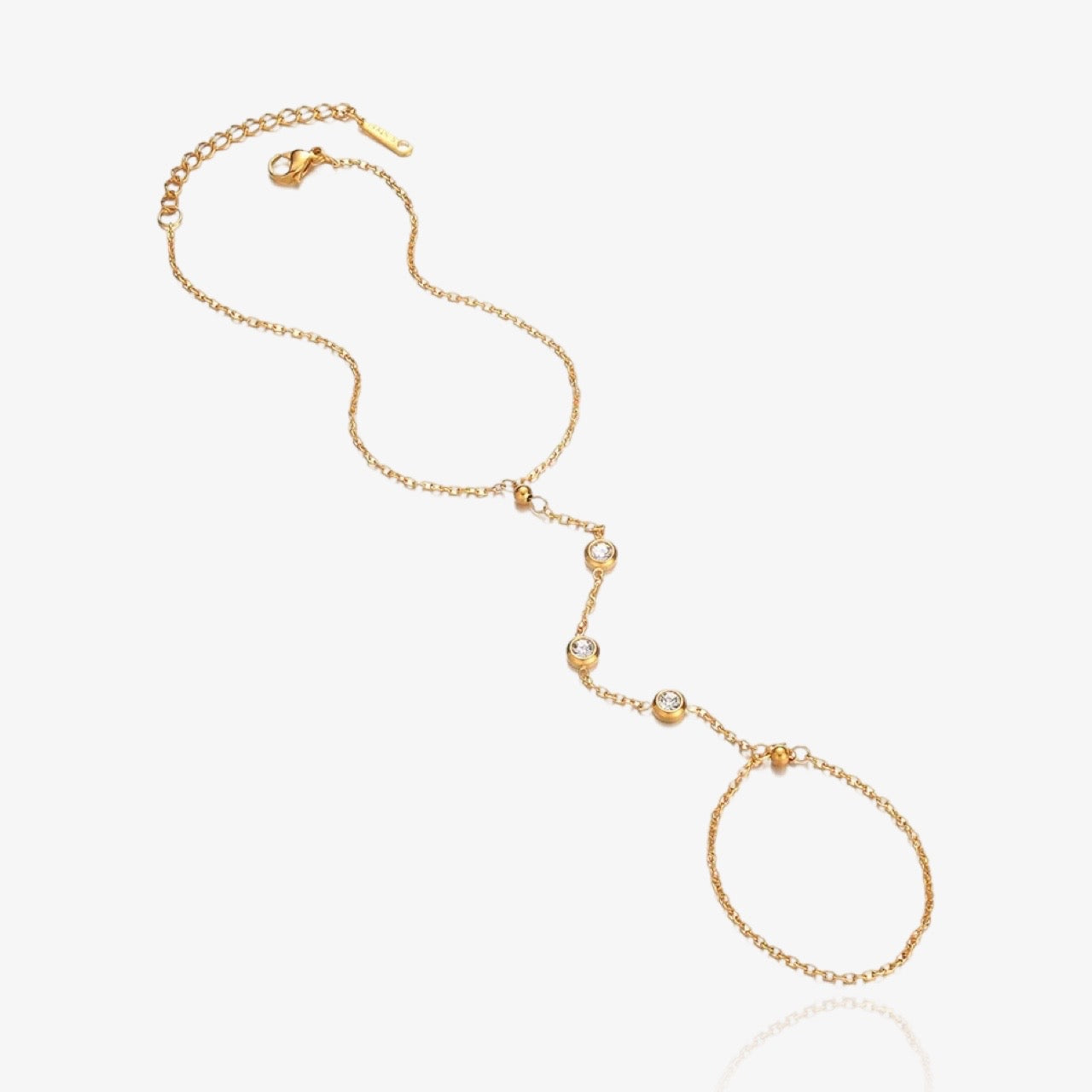 Crystals Hand Chain