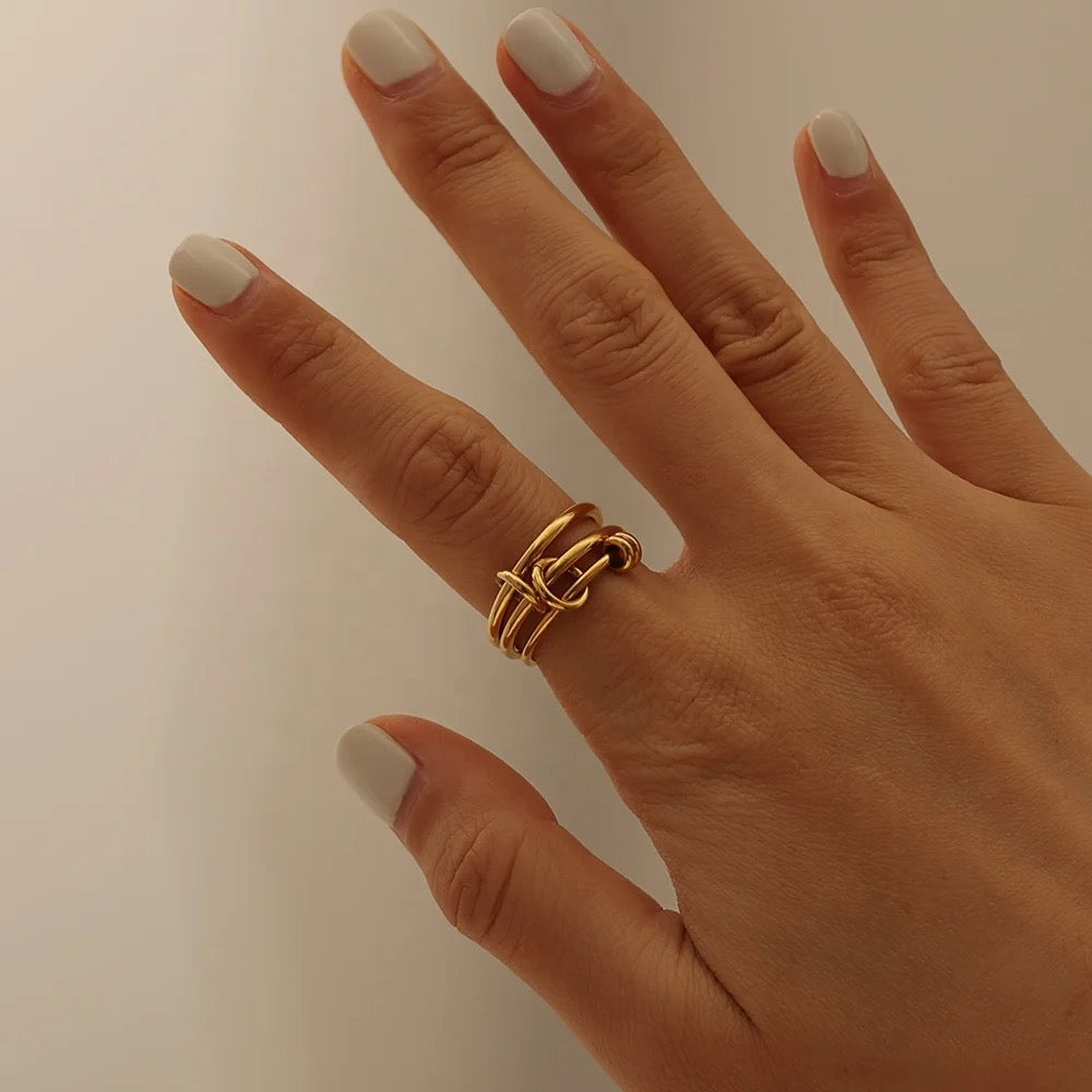 CONNECTION Triple Ring