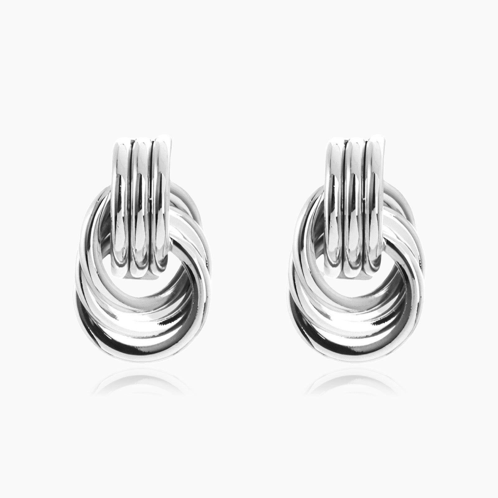 Clean Knot Earrings