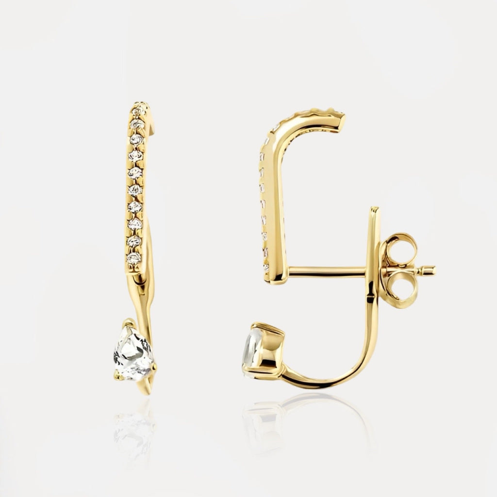 Jacket Earrings Sterling Silver