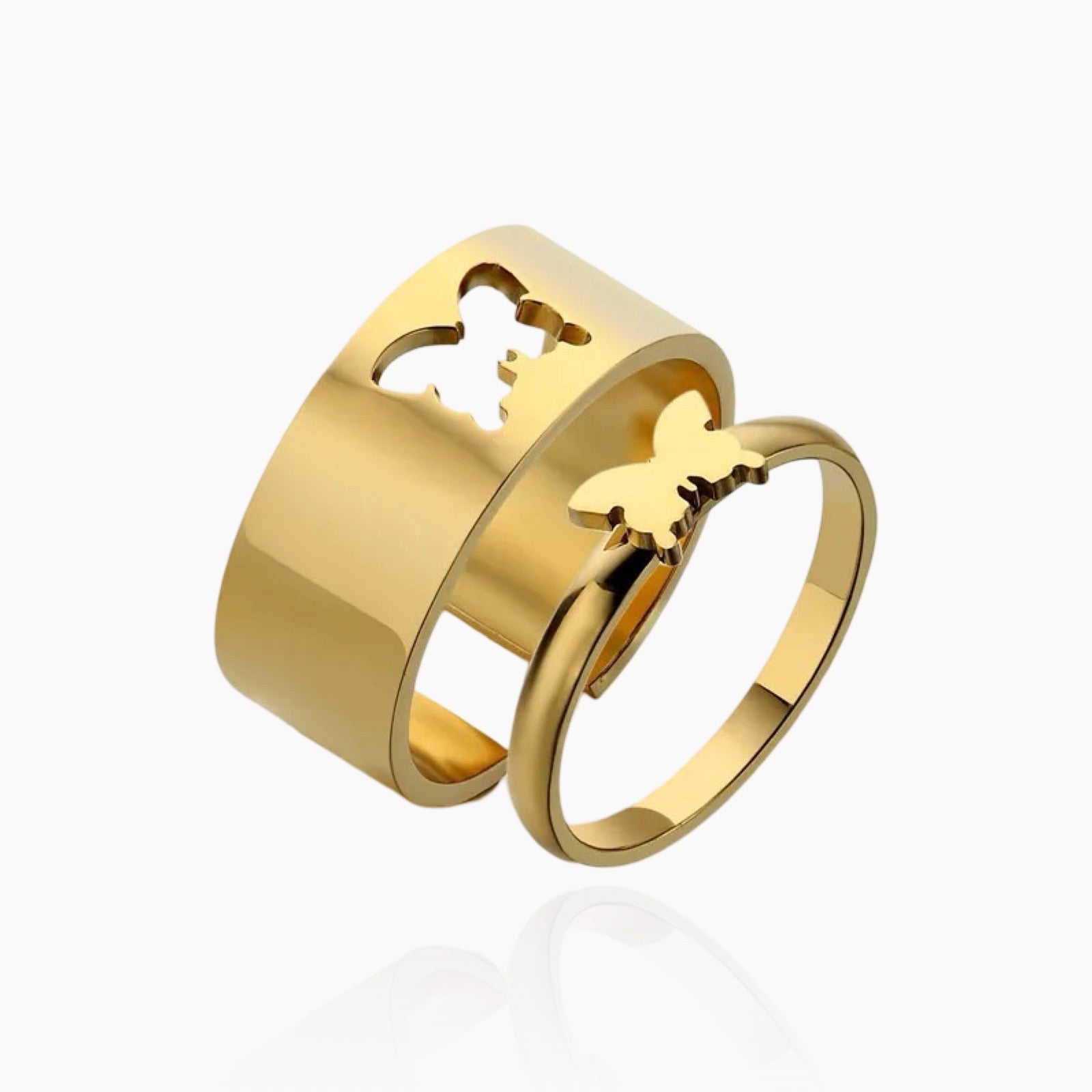 Matching Rings (Gold & Silver)