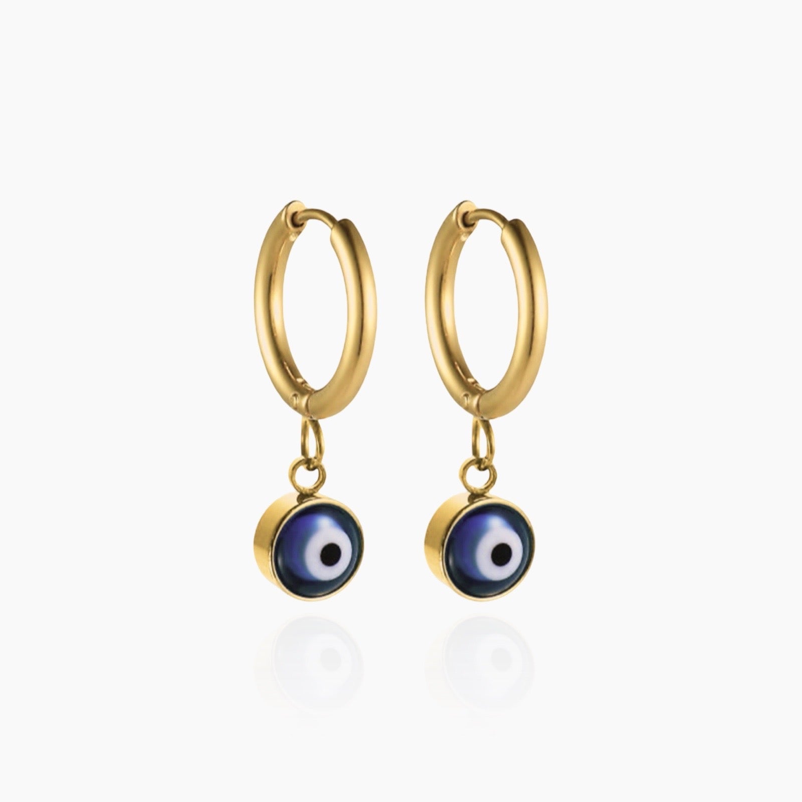 Evil Eye Earrings (Gold & Silver)