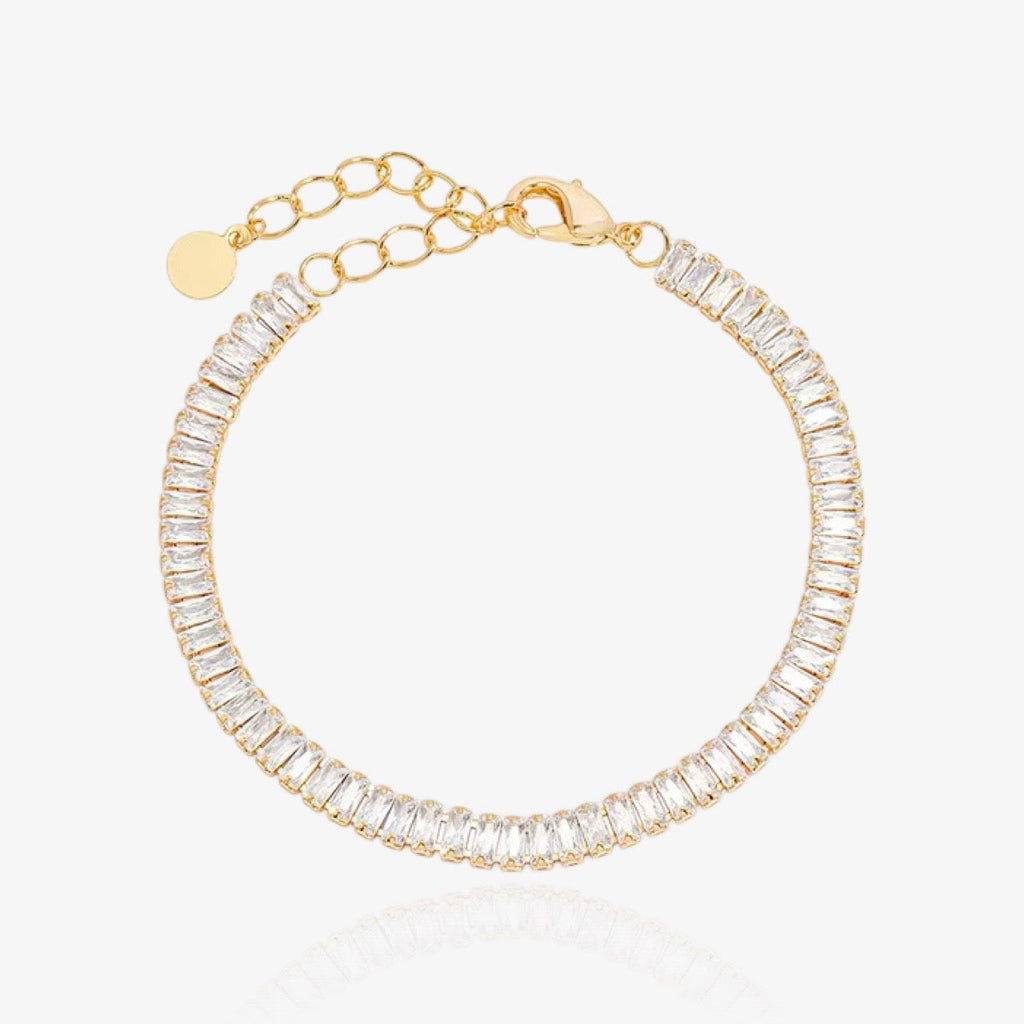 Tennis Bracelet Baguette Cut