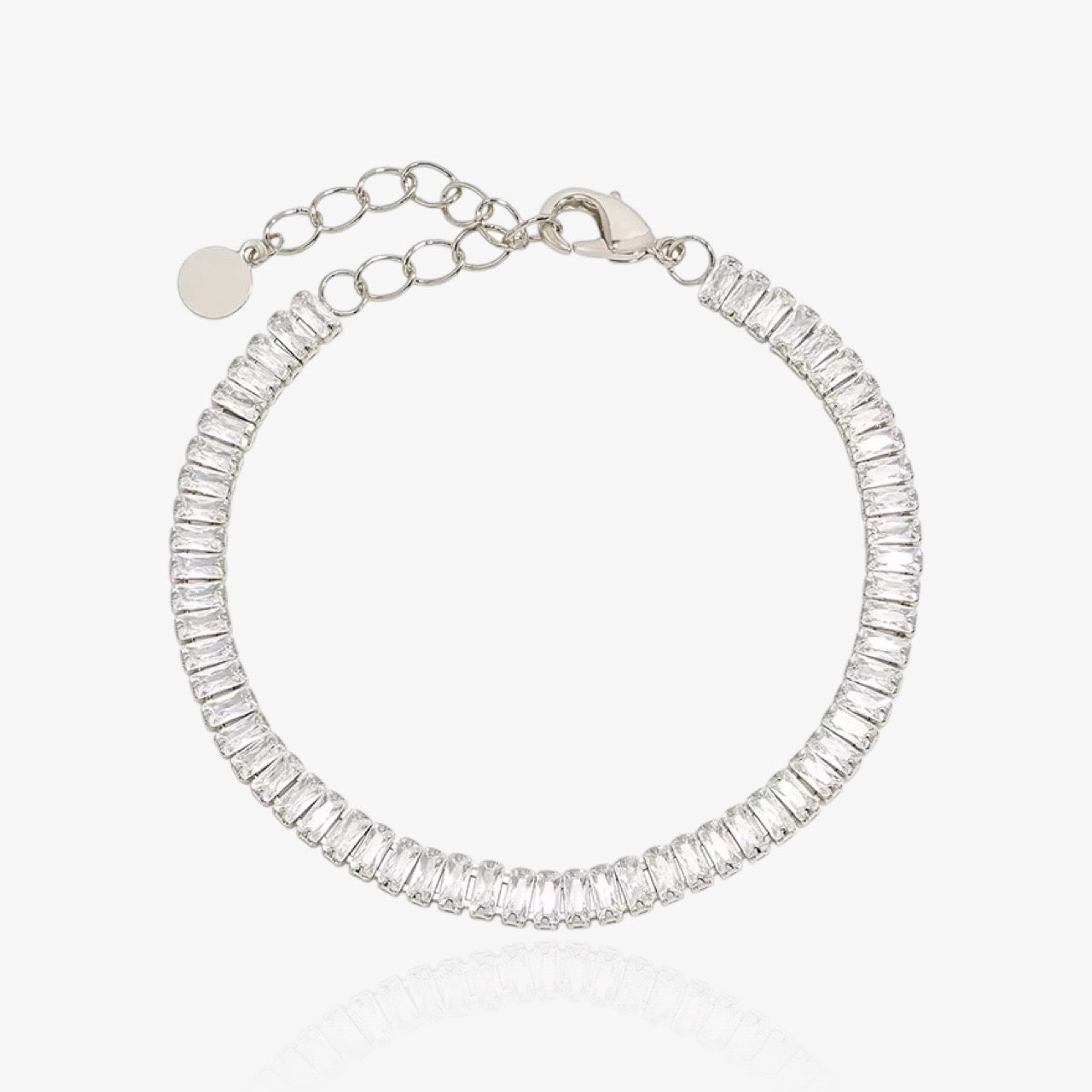 Tennis Bracelet Baguette Cut