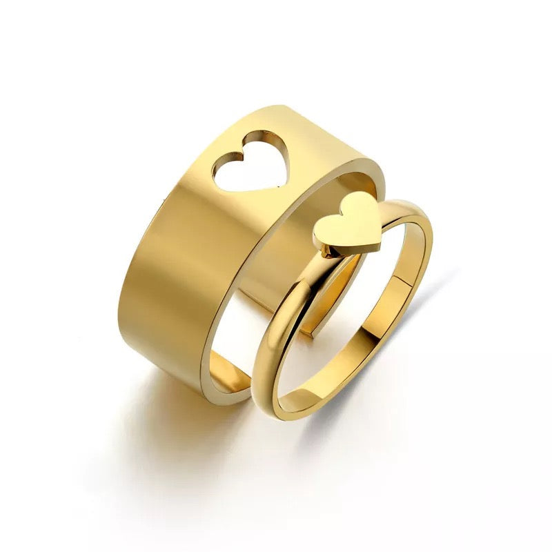 Matching Rings (Gold & Silver)